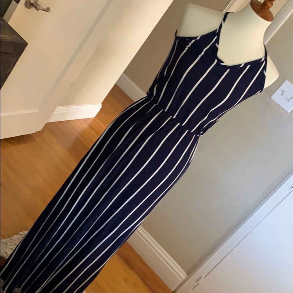 Stripped Maxi Dress